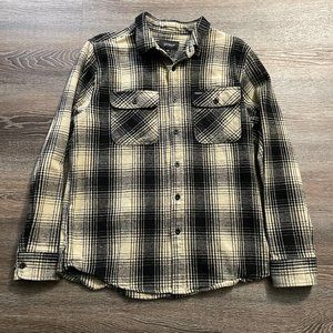 Brixton Bowery Heavyweight L/S Flannel Sz M
